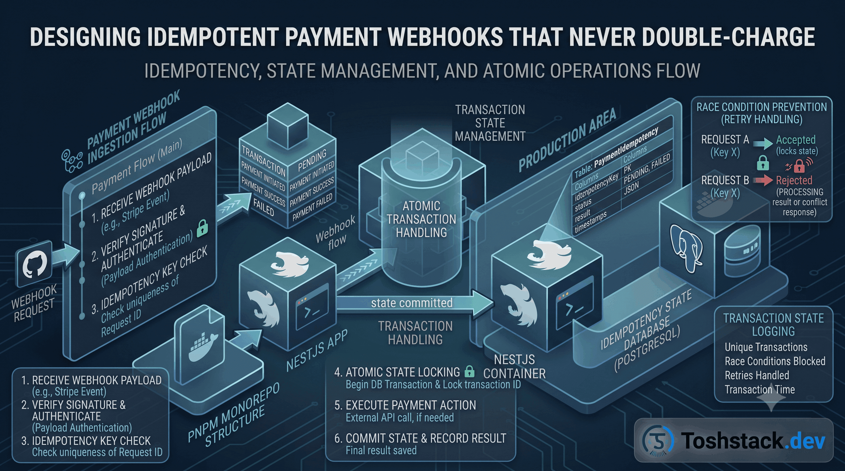 Designing Idempotent Payment Webhooks That Never Double-Charge