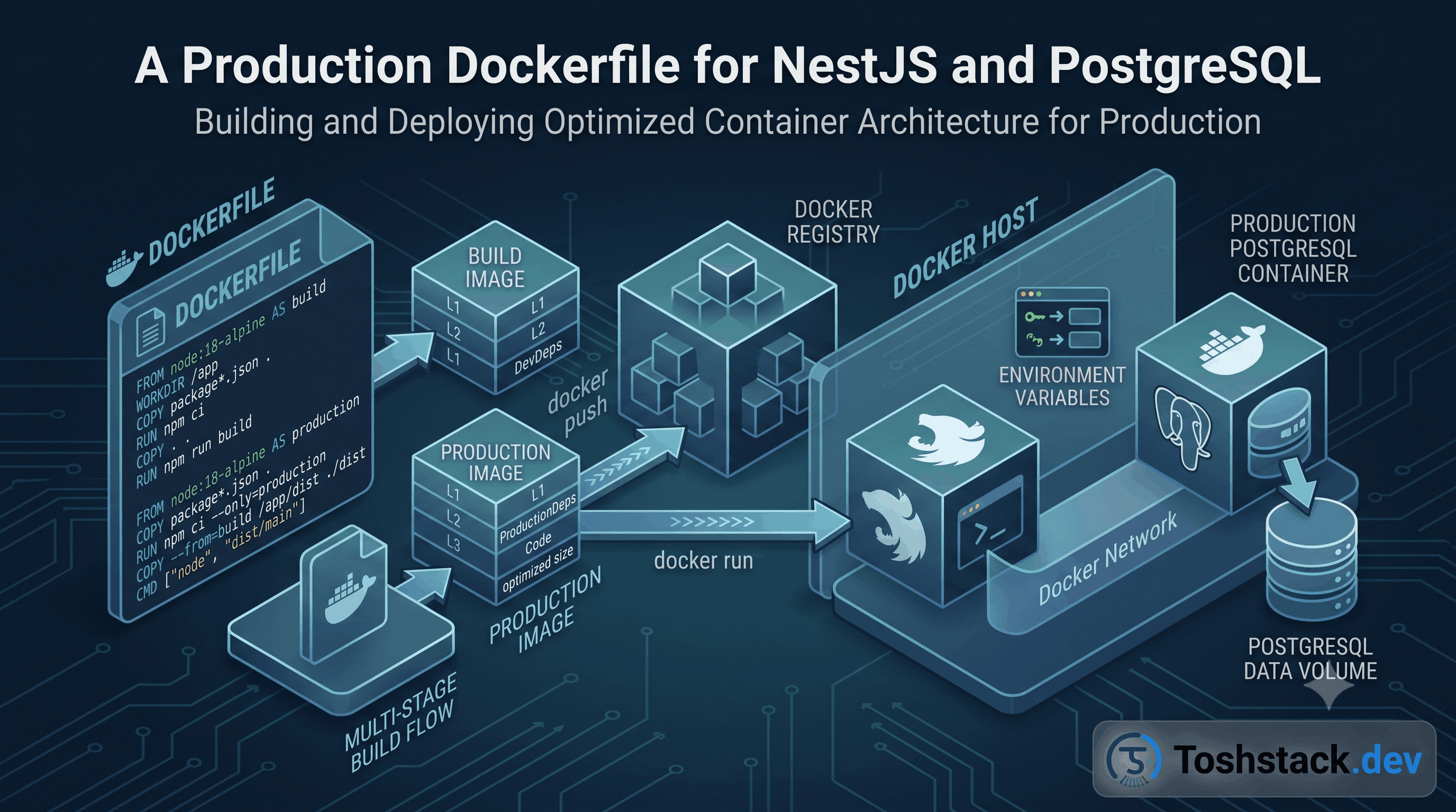 A Production Dockerfile for NestJS and PostgreSQL